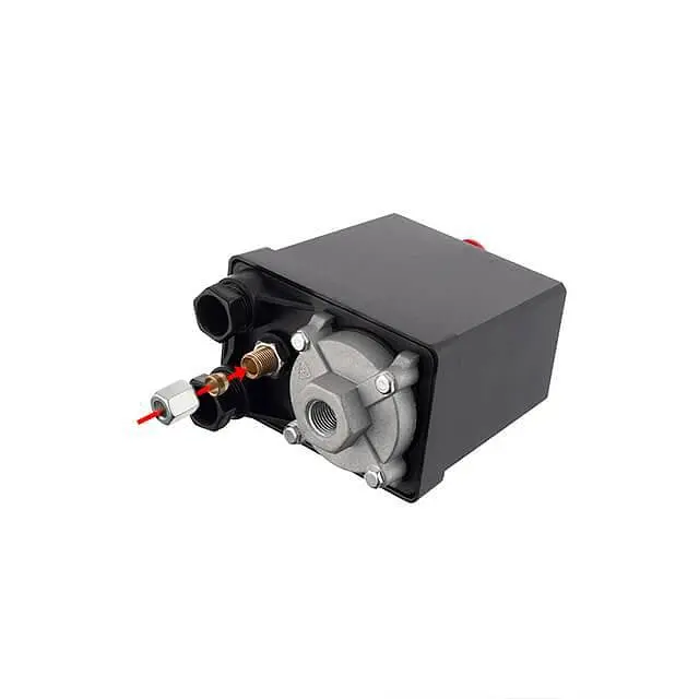 Прессостат реле тиску для компресора Intertool PT-9096 380 В - фото 6