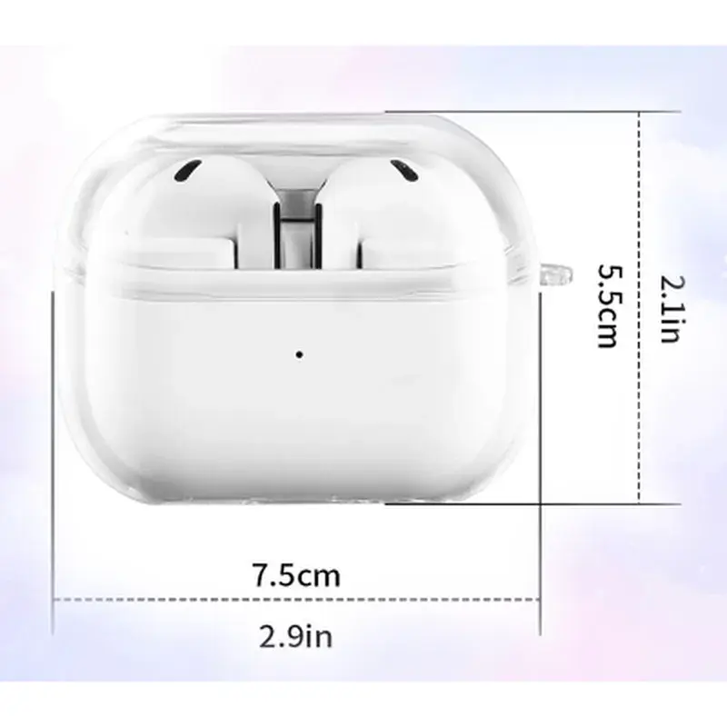 Чохол для навушників BeCover Soft TPU для Samsung Galaxy Buds 3 Transparent (711996) - фото 3