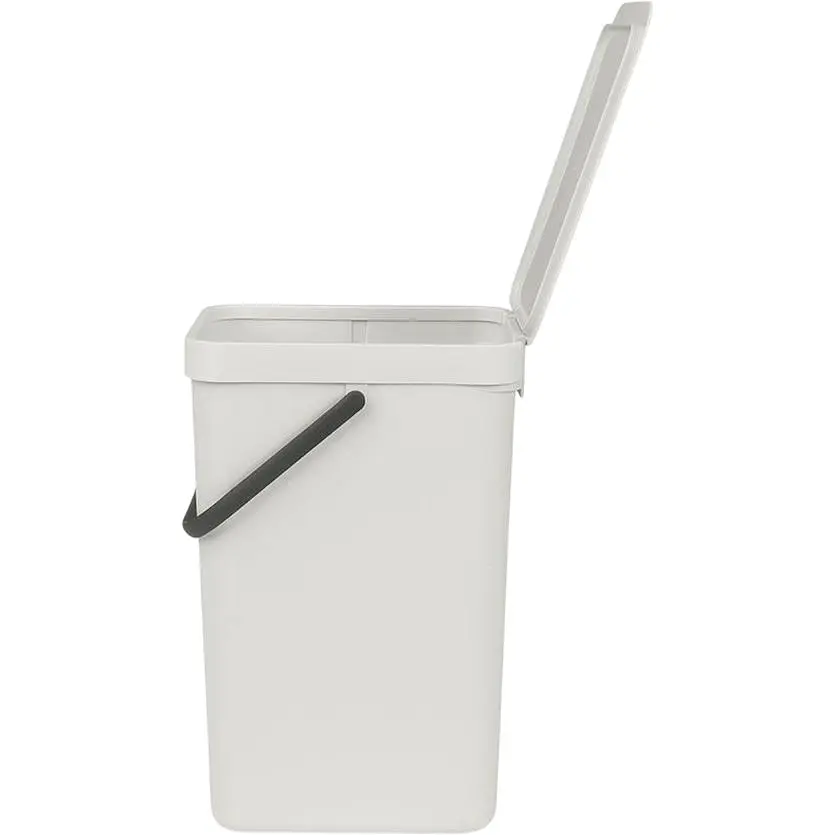 Відро для сміття Brabantia Sort&Go 16 л світло-сіре (213465) - фото 4