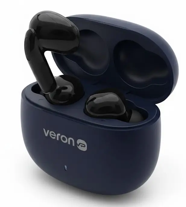 Бездротові навушники TWS Bluetooth Headset Veron W07 Liberty Black (2104618869) - фото 6