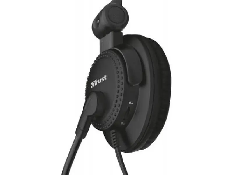 Навушники з мікрофоном Trust Como Headset Black (16659) - фото 2