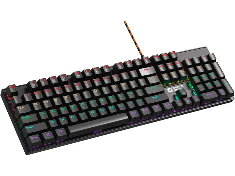Клавіатура Canyon Deimos GK-4 Rainbow LED (CND-SKB4-US) - фото 2
