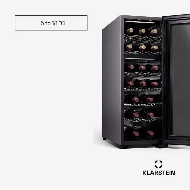 Винный холодильник Klarstein Shiraz 18 Duo (10045297) - фото 3