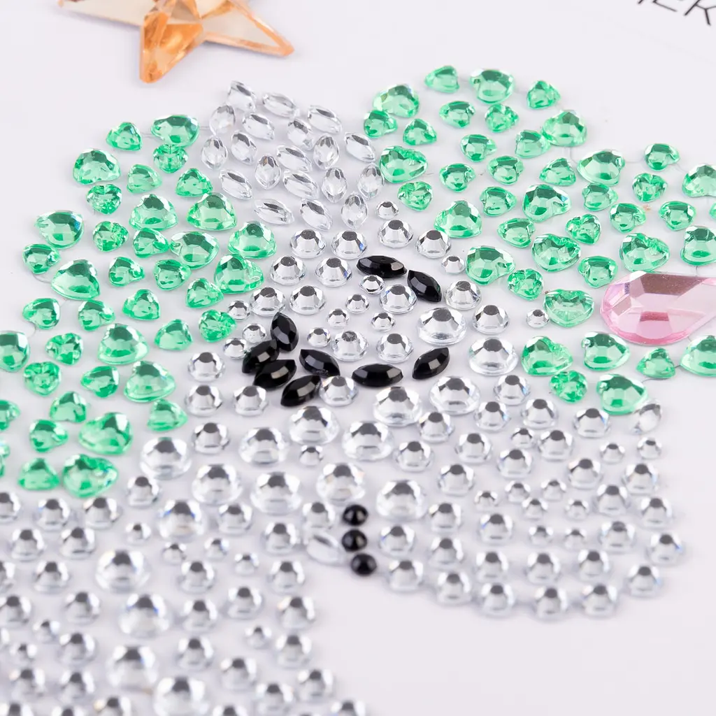 Аппликация из страз Santi Unicorn самоклеящихся 9.5х15 см (742537) - фото 2