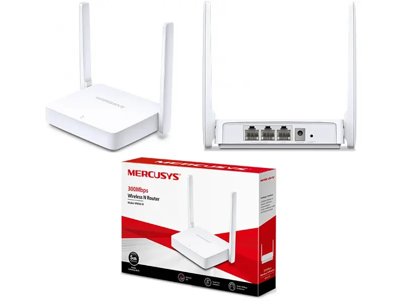 Маршрутизатор роутер Mercusys MW301R - фото 4