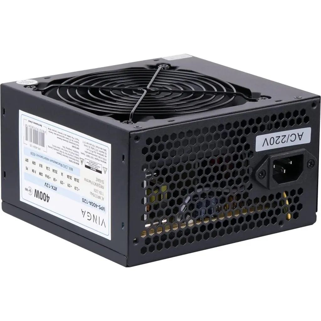Блок питания Vinga 400W без кабелю (VPS-400A-120) - фото 2