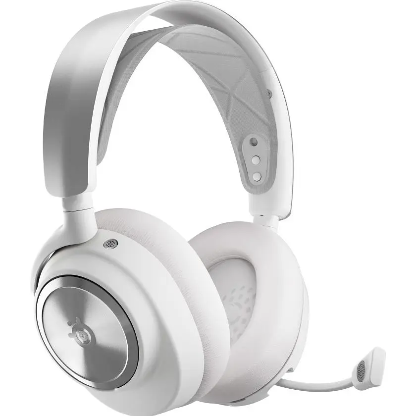 Ігрові навушники SteelSeries Arctis Nova Pro Wireless для Xbox/Playstation/PC White (61525) [129031] - фото 3