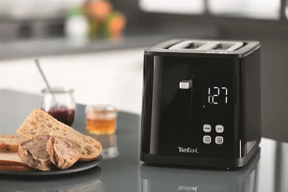 Тостер Digital 850Вт, LED дисплей, пластик, черный Tefal teh0025684 - фото 6