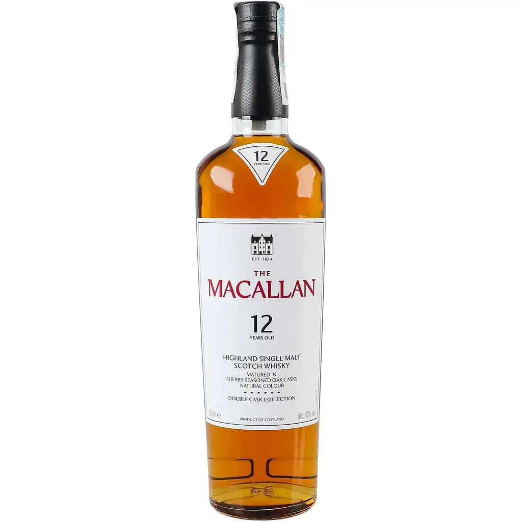 Уцінка. Віскі The Macallan Double Cask 12 yo Single Malt Scotch Whisky 40% 0.7 л в подарунковій упаковці  - фото 2