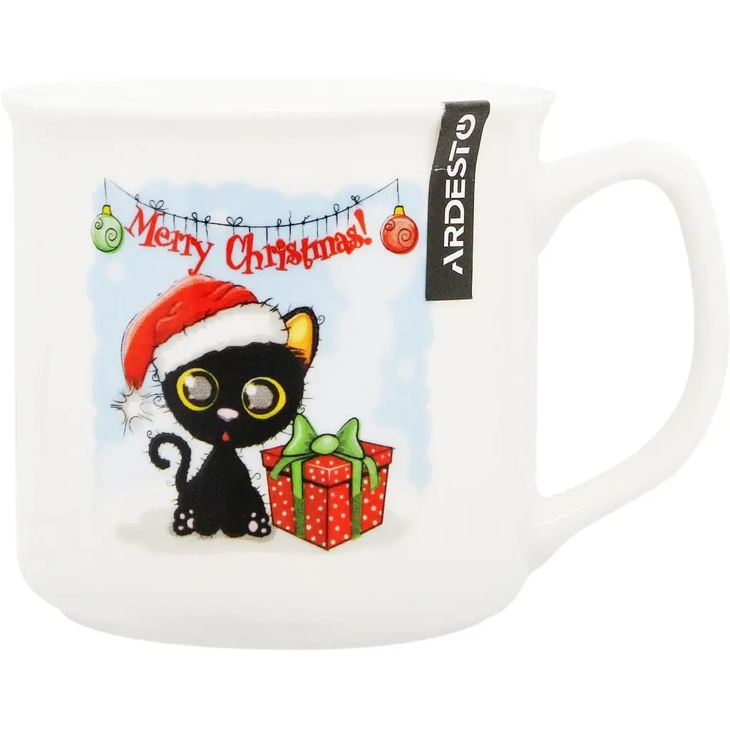 Чашка Ardesto Merry Christmas порцелянова 360 мл в асортименті (AR3060AS) - фото 3