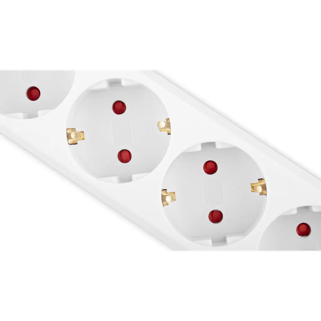 Мережевий фільтр живлення REAL-EL RS-Protect M 5m, white (EL122300029) - фото 7