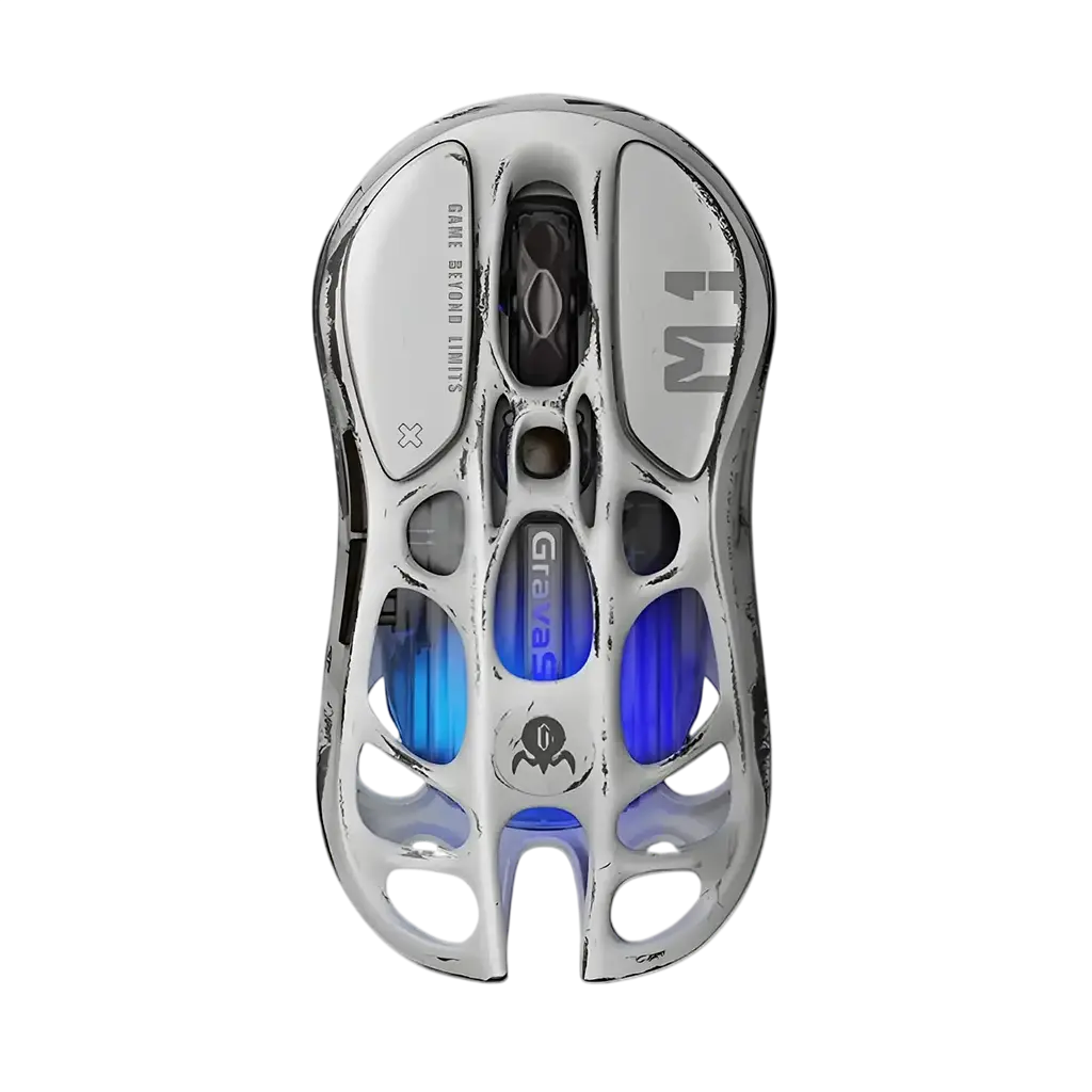Миша Gravastar Mercury M1 Pro Battle Worn Edition Silver Mist (GSM1PRO-BW-SM) - фото 4