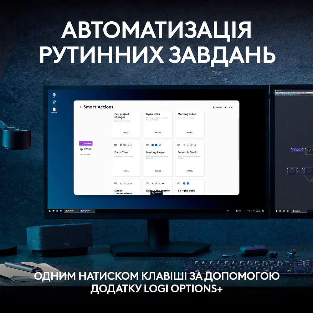 Клавиатура Logitech MX Keys S Wireless Plus Palmrest Graphite (920-011589) - фото 3