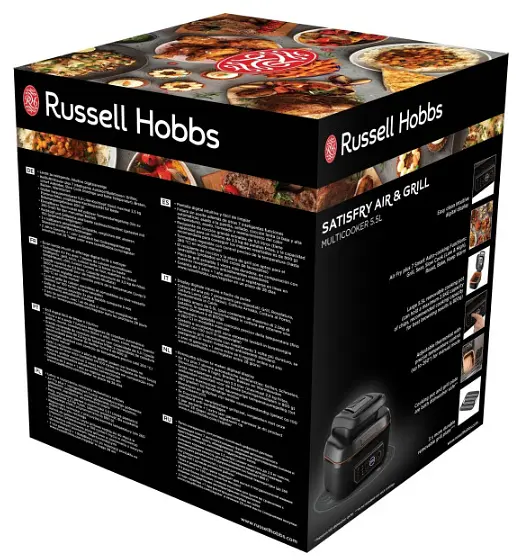 Мультипечь SatisFry Air & Grill 26520-56 Russell Hobbs teh0026582 - фото 10