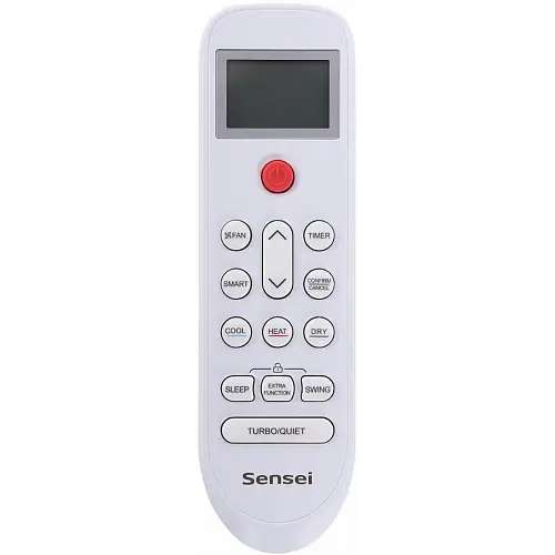 Кондиціонер Sensei SAC-09HRWE/I Elegant Inverter Pro - фото 4