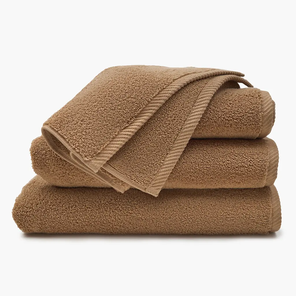 Рушник MBM HOME Теплі дюни 70x140 см темно-бежевий (BT-19 L DARK BEIGE) - фото 7