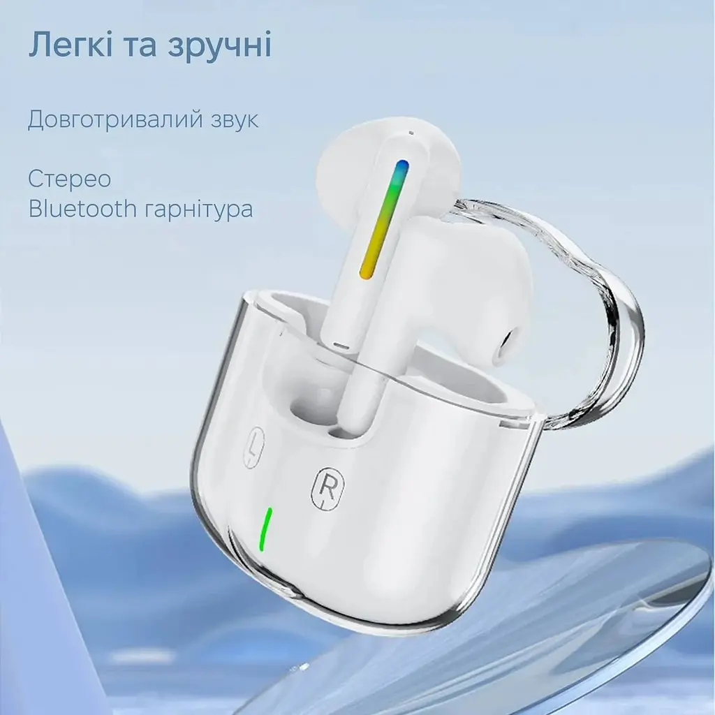 Бездротові навушники Inspire E30 Silver - фото 3