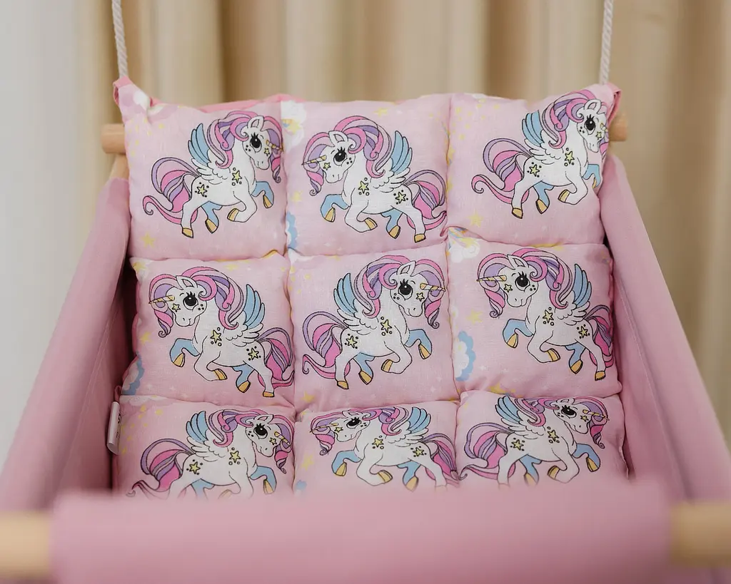 Підвісна гойдалка люлька Unicorn, гойдалка для дітей, гойдалка гамак - фото 9