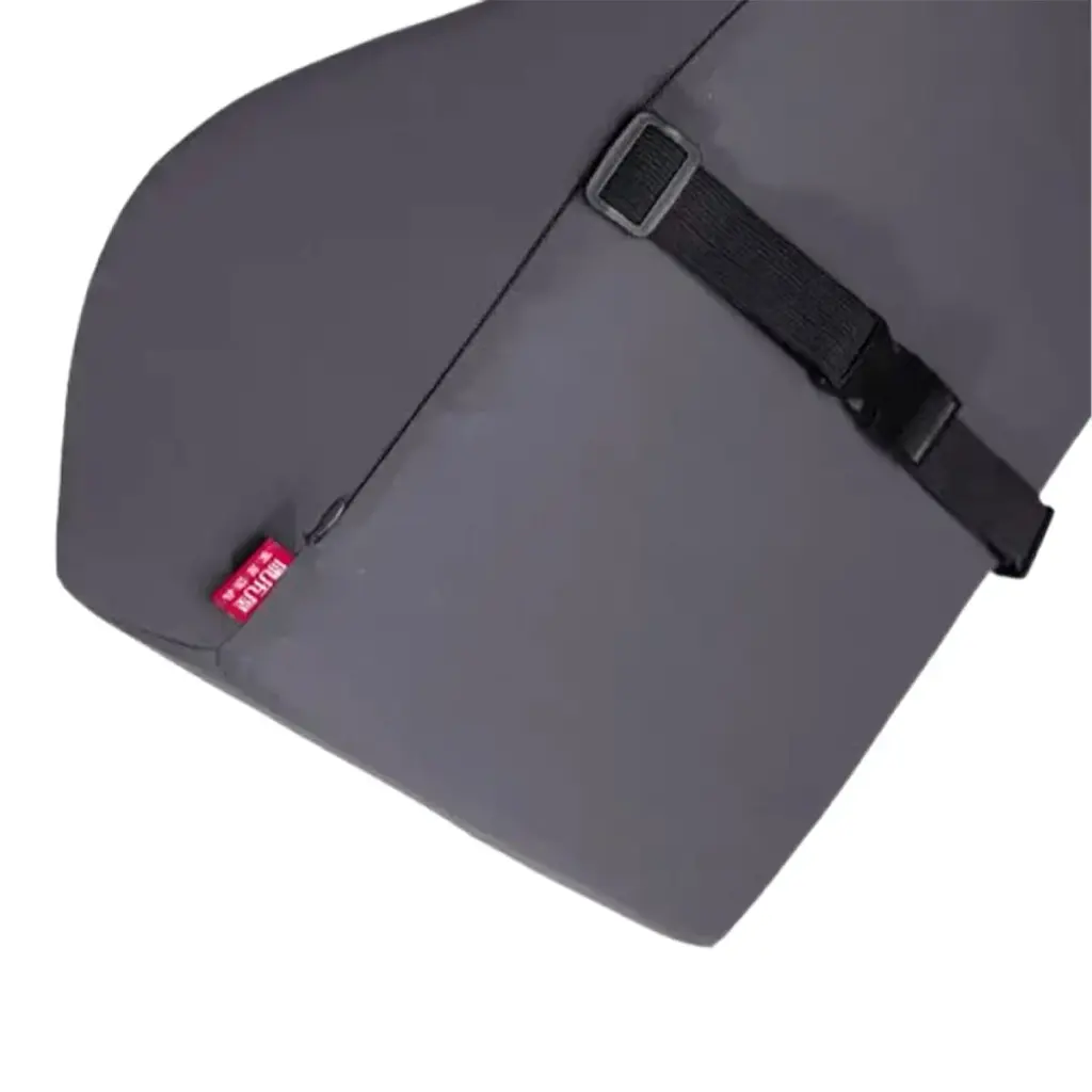 Подушка для спини Yiwu Minimal Memory Foam 45х40х12 см сіра - фото 4