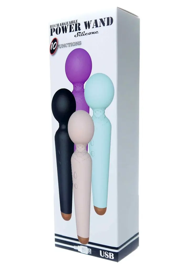 Массажер B - Series Magic Power Wand, 19.5 см (фиолетовый) - фото 7