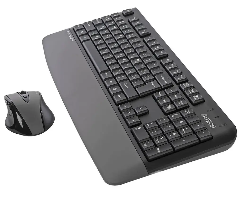 Комплект (клавиатура и мышь) A4Tech Fstyler FG2500S Plus Grey - фото 5