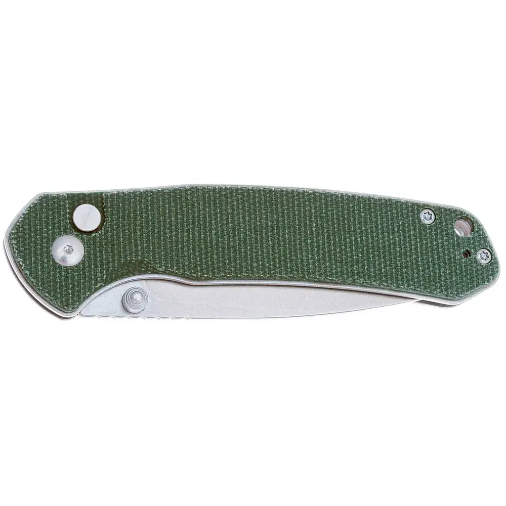 Ніж CJRB Large Pyrite Micarta OD Green - фото 4