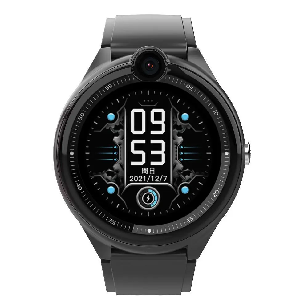 Смарт-годинник дитячі з відеодзвінком Wonlex KT26 Original WI-FI GPS SIM-карта Black (18343) - фото 2