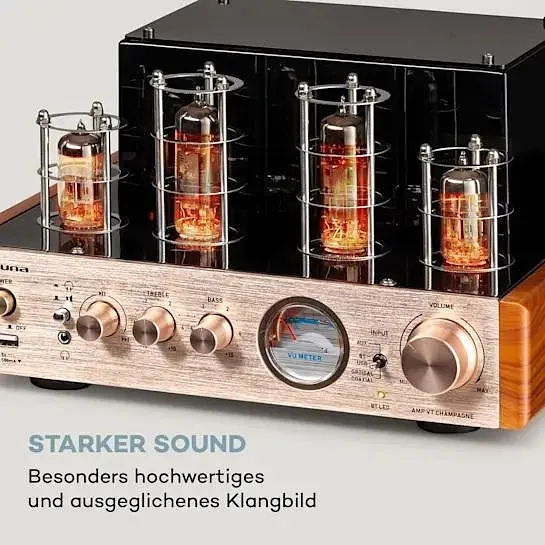 Підсилювач ламповий Auna Amp VT (10038336) - фото 3