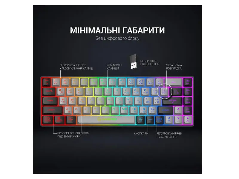 Клавіатура GamePro GK935 - фото 6