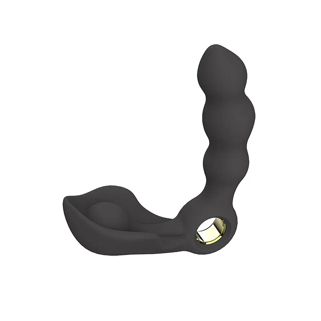 Масажер простати - Angelo Male Prostate Triple Stimulation Black - фото 2