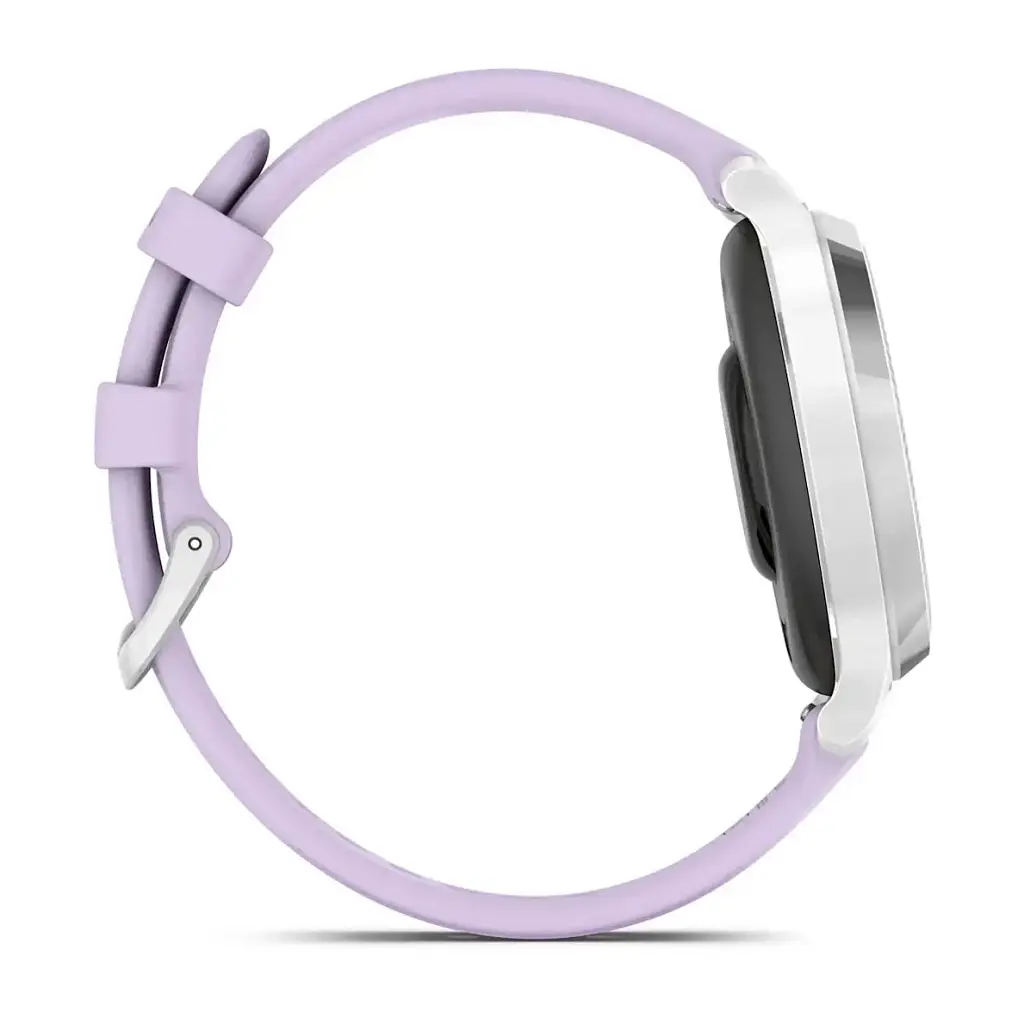 Смарт-годинник Garmin Lily 2 Active, Silver/Jasmine Purple, Silicone, (010-02891-01) - фото 4