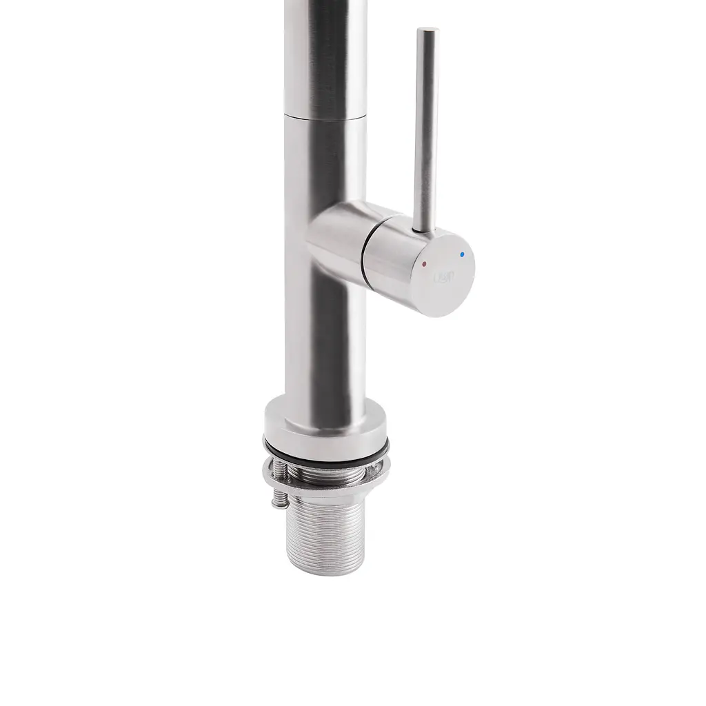 Смеситель для кухни Qtap Zdenek QTZDN9032103FC Brushed Nickel PVD, Никель - фото 3