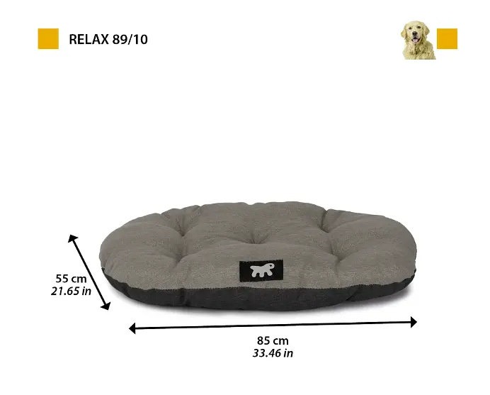 Подушка для собак і котів Ferplast Relax C Colour 89/10 червона 85×55 см 82089099 - фото 2
