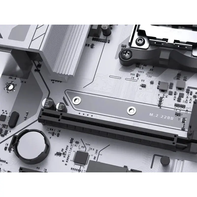 Материнская плата Maxsun AM5 eSport B650M WIFI6 ICE, B650, 2xDDR5, Int.Video (CPU), 3xSATA3, 1xM.2, 1xPCI-E 4.0 x16, 1xPCI-E 3.0 x1, ALC897, RTL8111H, RTL8821CE, BT4.2, 4xUSB3.2/2xUSB2.0, DP/HDMI, Micro ATX - фото 5