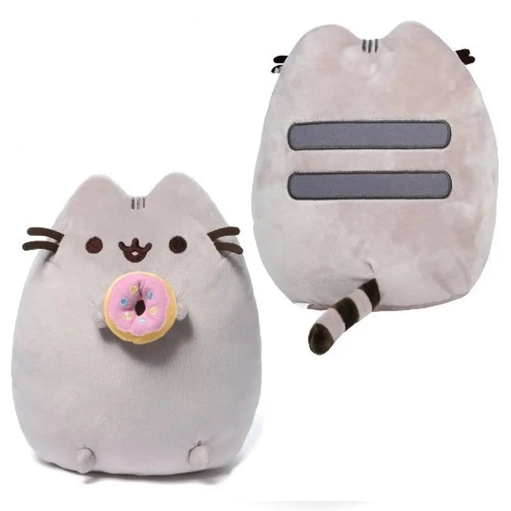 Мягкая игрушка Пушин с пончиком Pusheen 18 см P 006 - фото 2