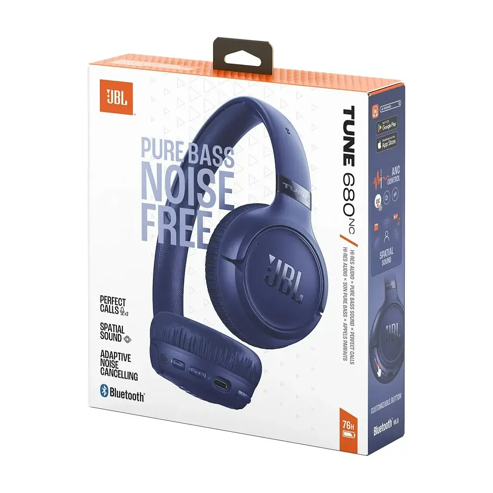 Bluetooth-гарнітура JBL Tune 680NC Blue (JBLT680NCBLU) - фото 2