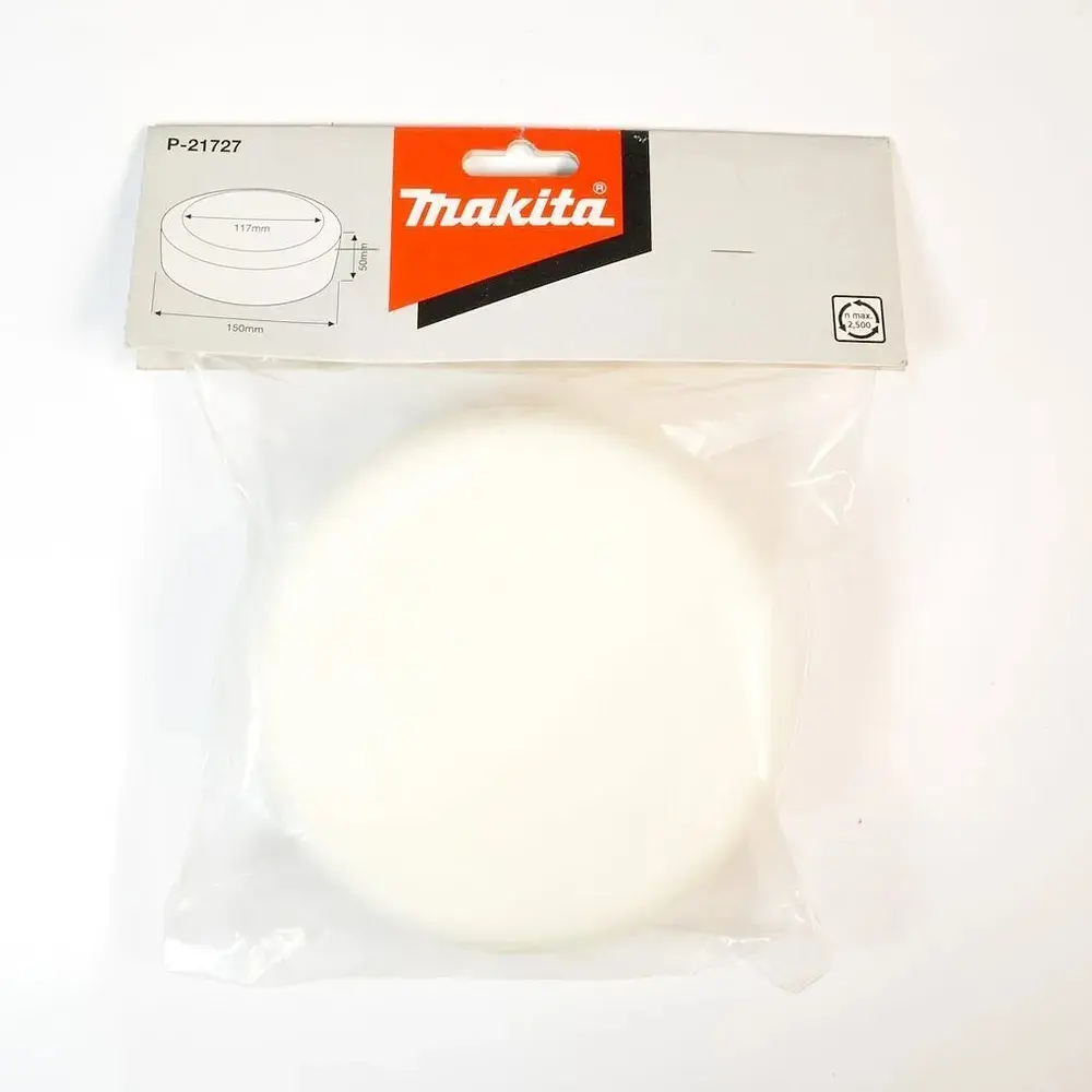 Диск полірувальний губчатий 150 мм для Makita PV7000C, 9227CB, 9237CB, SA7000C, PV001G (P-21727) - фото 2