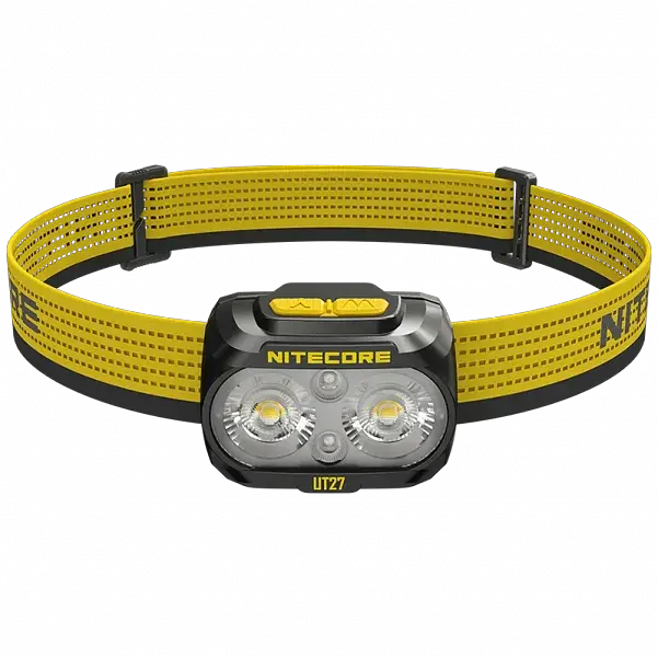 Налобний ліхтар із універсальним живленням Nitecore UT27 3xAAA USB-C 800лм 168м (9 режимів) - фото 2
