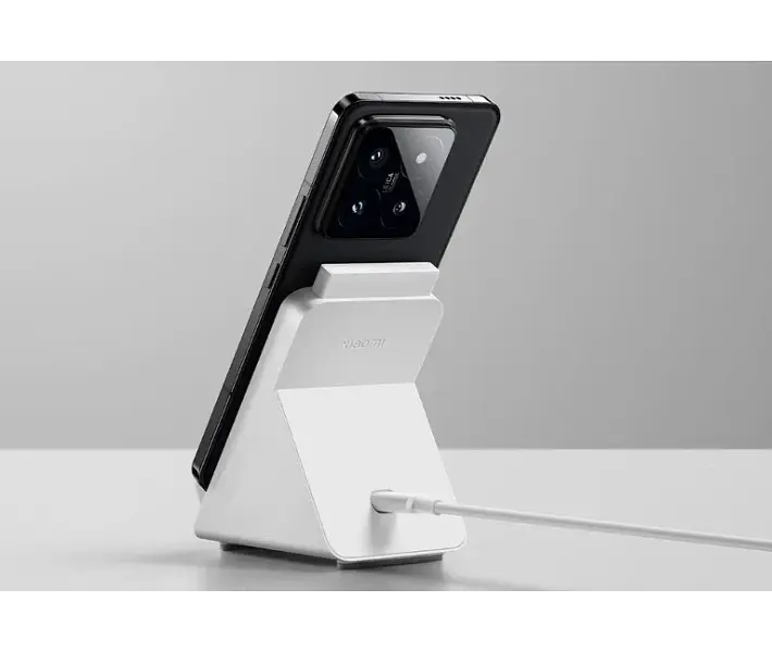 Беспроводное индукционное зарядное устройство для Xiaomi 80 W MDY-16-ES (BHR8304GL) белое - фото 3