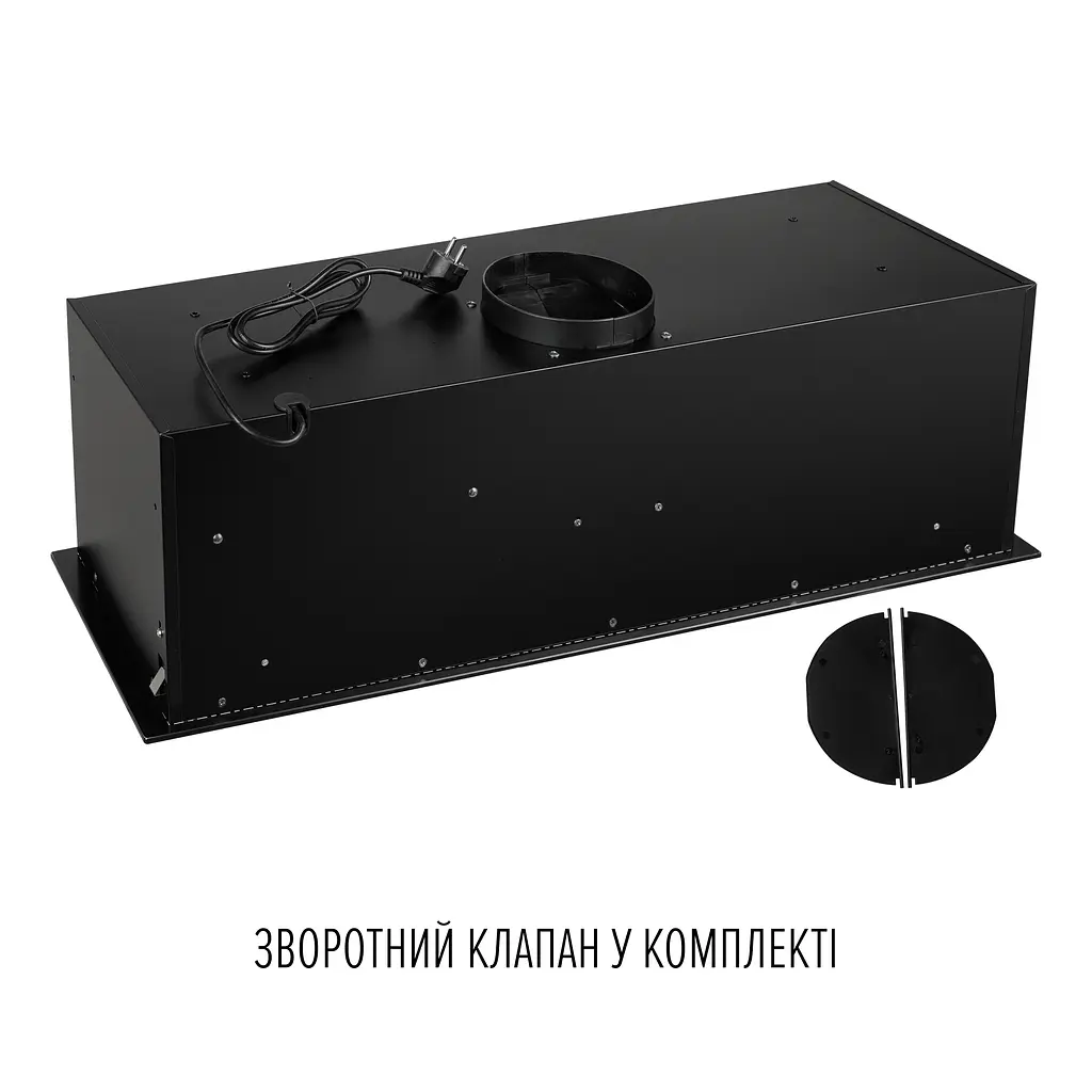 Витяжка повновбудована PERFELLI DESIGN VISION 9 NERO SILENZIO - фото 14