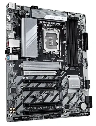 Материнская плата LGA1851, Gigabyte B860 DS3H WIFI6E, B860, 4xDDR5, 1xPCI-E 5.0 x16, 4xPCI-E 4.0 x16, 4xSATA3, 2xM.2, Realtek 7.1, Realtek 2.5Gb, WiFi 6E, Bluetooth 5.3, HDMI/DP, ATX - фото 3