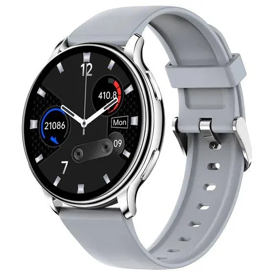 Умные наручные часы Smart Melisia Silver Rubber (2 ремешка) - фото 2
