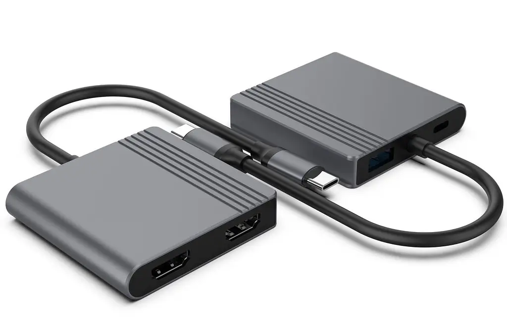 Адаптер Cablexpert A-CM-COMBO3-04, USB Type-C 3-в-1 - фото 4