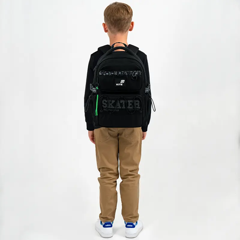 Рюкзак для початкової школи Kite Education 1022 Skater Чорний (K26-1022M-2) - фото 23