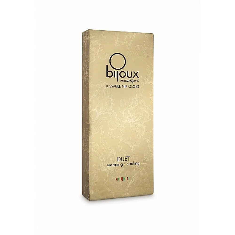 Зігріваючий та охолодний блиск для сосків, 2х13 мл Bijoux Indiscrets Kissable Nip Gloss Duet - фото 5