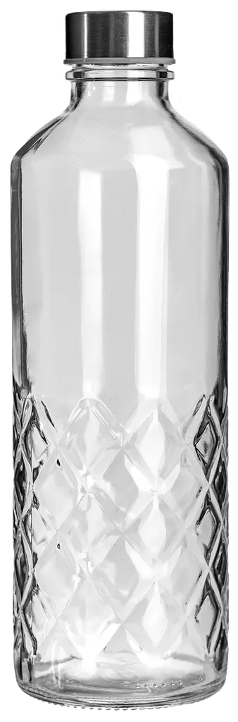 Пляшка Diamond 1 л з металевою кришкою - фото 2