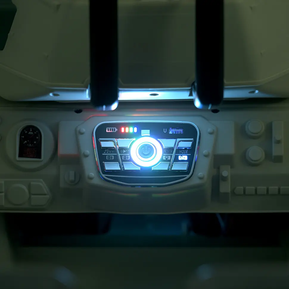 Дитячий електромобіль-танк Bambi Racer M 4862BR-5 до 30 кг - фото 11