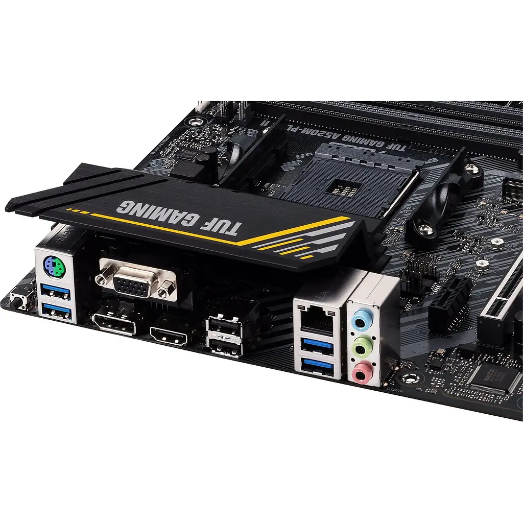 Материнська плата Asus TUF Gaming A520M-PLUS II sAM4 A520 4xDDR4 HDMI DVI D-Sub mATX - фото 10