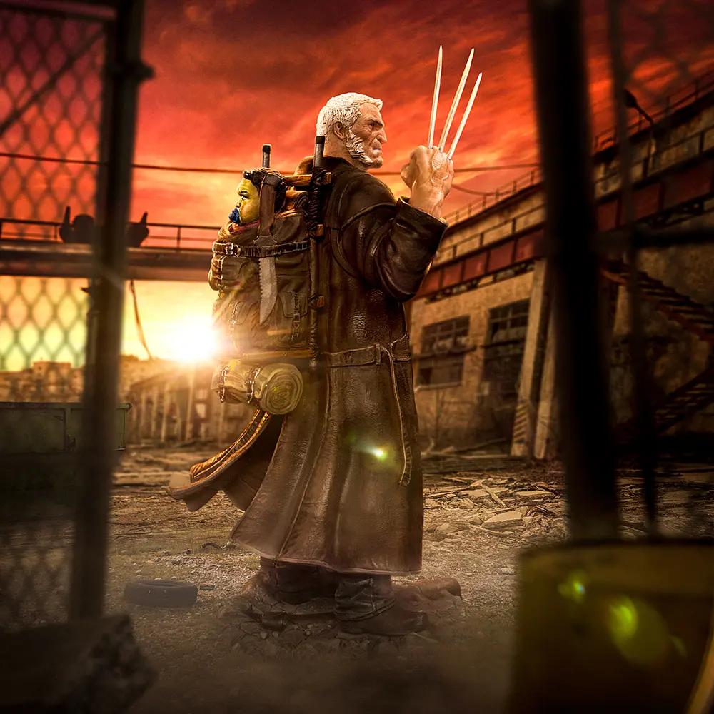 Статуетка Marvel X-Men - Old Man Logan - BDS Art Scale 1/10 (Люди Ікс) - фото 10