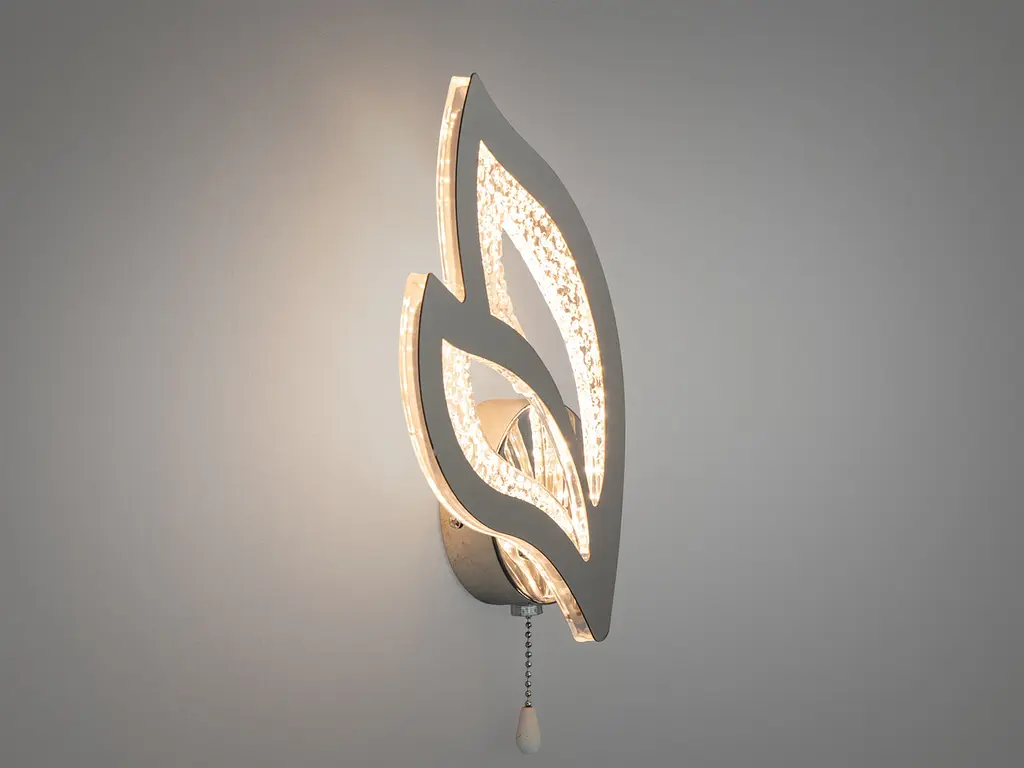 Светильник настенный LED Diasha 2455/1HR 17W 935 лм хром для кухни - фото 2